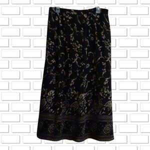 Vintage SAG HARBOR Lined Maxi Skirt - Large
